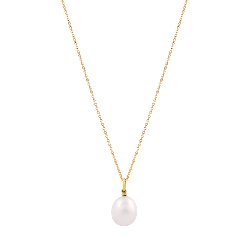 Drop pearl pendant