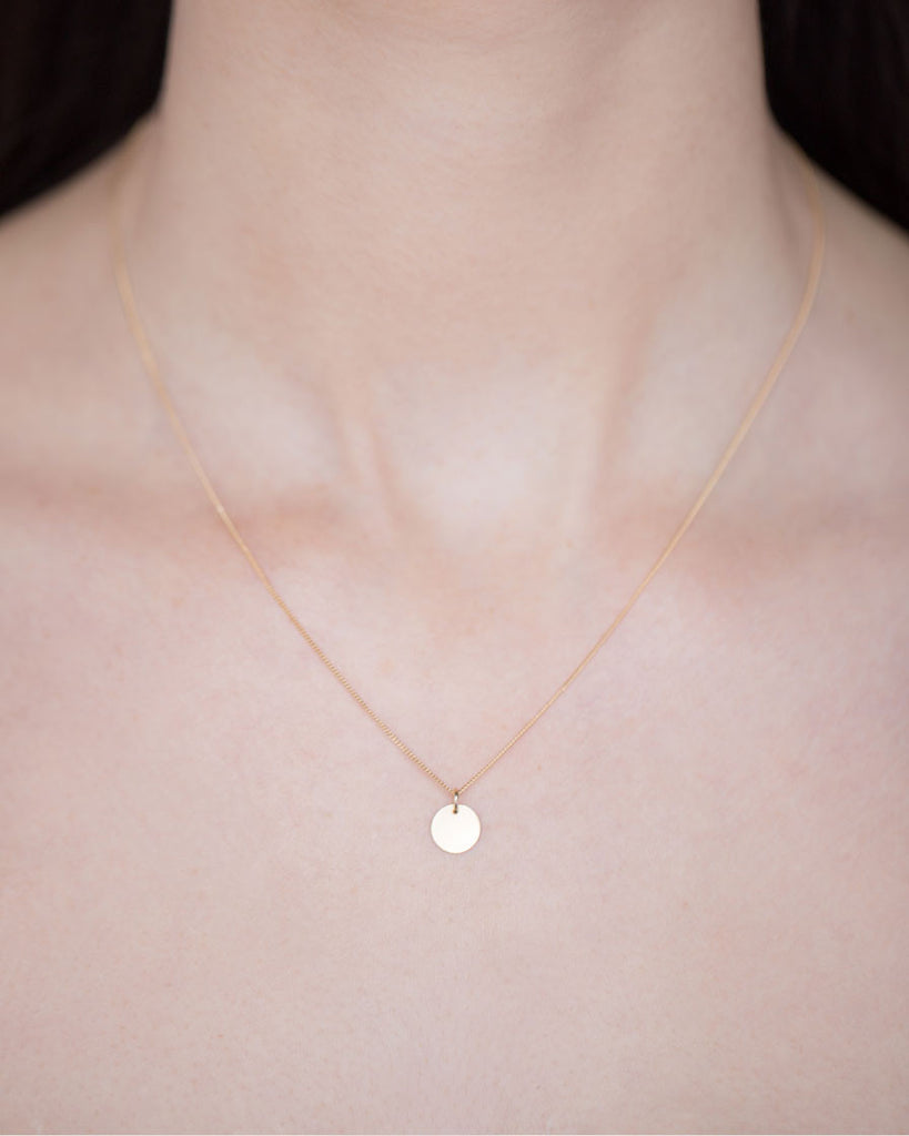 Ray of Light gold necklace
