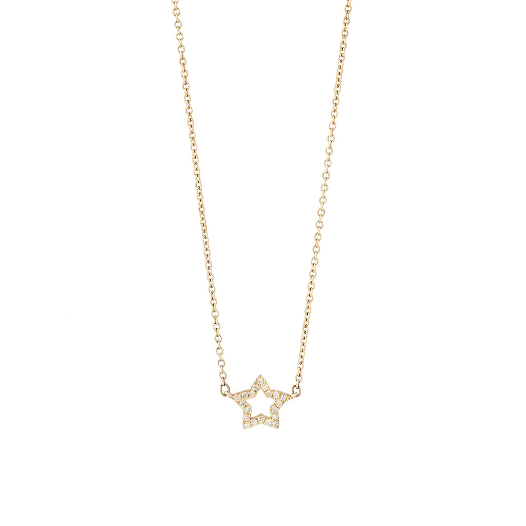 From Here to Eternity diamond star necklace