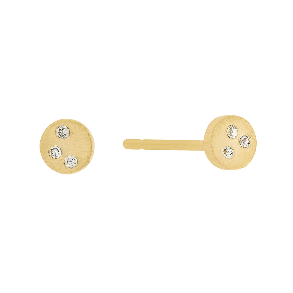Glow for Gold diamond earrings - limited edition